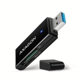 Lecteur de cartes externe USB-A 3.2 Gen 1 AXAGON avec prise en charge UHS-I