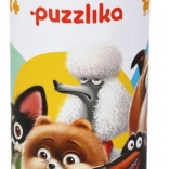 Puzzlika chiens 5 en 1 – puzzle illustré pour enfants 27 pièces