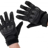 Gants de survie tactiques avec protection des articulations, taille L, noirs