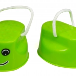 Échasses sauteurs pour enfants – marcheurs d’équilibre – Vertes