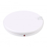 Support photographique rotatif PULUZ avec prise d’alimentation 45 cm – blanc