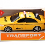 Taxi en plastique à piles avec lumières et sons
