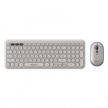 Ensemble de jeu sans fil Havit 2 en 1 clavier et souris gris