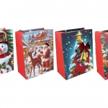 Sac cadeau L 32 × 41,5 × 12 cm Noël