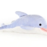 Dauphin en peluche bleu clair 25 cm