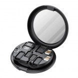 Chargeur sans fil Budi 12‑en‑1 15 W avec organiseur et adaptateurs