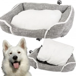 Panier pour chien doux et confortable avec coussin