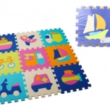 Puzzle en mousse transport 28 × 28 cm