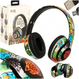 Casque sans fil avec Bluetooth et rétroéclairage RVB