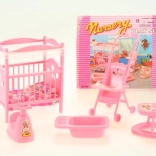 Glorie chambre d’enfant – ensemble d’accessoires pour poupées