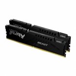 mémoire ddr5 kingston fury beast 32 go (2×16 go) 6000 mhz cl36 expo noir
