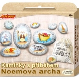 Galets à histoire Arche de Noé ARTLOVER