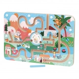 Vilac labyrinthe magnétique avec illustrations de Michelle Carlslund