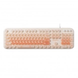 Mofii Love Me clavier filaire avec rétroéclairage, beige