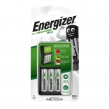 Chargeur ENERGIZER Maxi avec piles AA 2000 mAh (4 pcs)