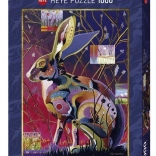 Puzzle 1000 pièces – lapin (animaux précieux)