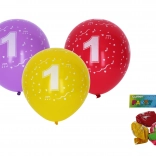 Ballons gonflables 30 cm avec le chiffre 1 – lot de 5 pcs