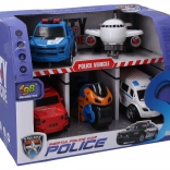 Véhicules de police – set de 5 pcs (10 cm)