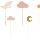 Décorations pour cupcakes – cigogne