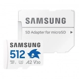 Samsung PRO Plus microSDXC 512 Go avec adaptateur U3 A2 V30