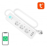 Prise WiFi intelligente Gosund P1 Plus (3x AC schuko, 3x USB-A) Tuya