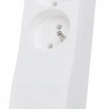 Multiprise parafoudre Lestar ZX 510, 5 prises, 1,5 m, blanc