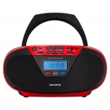 boombox portable aiwa avec cd/mp3, fm pll et bluetooth