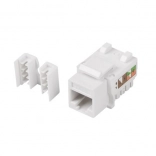 prise keystone modulaire RJ45 UTP cat.6 à 90° pour montage en boîte