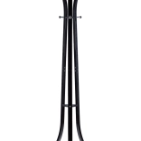 Porte-manteau sur pied ModernHome – métal noir