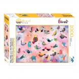 Puzzle Brain Tree oiseaux de conte de fées 1000 pièces