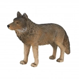 Mojo loup gris – figurine en plastique réaliste