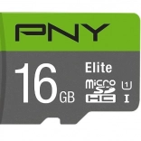 Carte mémoire microSDHC PNY Elite 16 Go UHS‑I U1