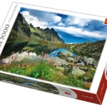 Puzzle 3000 pièces – Starolesnianske pleso, Tatras, Slovaquie