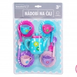 Service à thé en plastique pour enfants 13 pièces – emballage tchèque