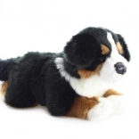 Chien bouvier bernois en peluche 40 cm