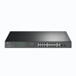 Switch 16 ports GE PoE+ avec 2 ports GE et 2 ports SFP