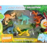 Jouets dinosaures en plastique pour enfants
