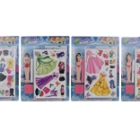 poupée magnétique à habiller avec support