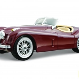 Bburago 1:24 Jaguar XK 120 Roadster (1951) Rouge