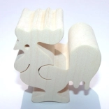 Fauna jouet en bois coq