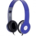 Casque stéréo avec microphone City Blue