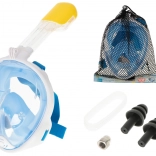 Masque de snorkeling intégral S/M bleu
