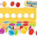 Jouet éducatif œufs – ensemble d’appariement des formes