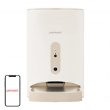 Distributeur automatique de nourriture pour animaux PETWANT avec caméra 4,5 l