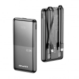 Batterie externe AWEI P76K 10000 mAh avec charge rapide 22,5 W et 4 sorties