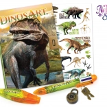 Carnet DinosArt avec cadenas